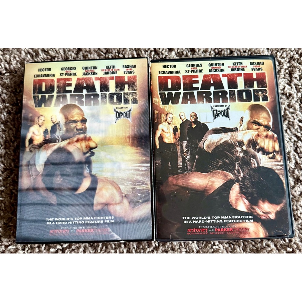 Lionsgate Death Warrior DVD Excellent MMA Action Georges St-Pierre Tapout 2009